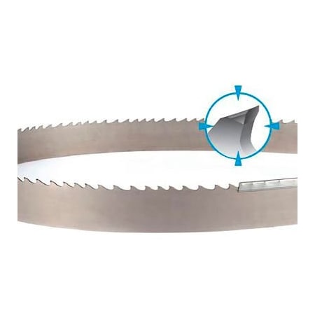 Doall DoAll T3P (Triple Chip) Band Saw Blade, 1"W, .035 thick/gauge, 3 TPI 326-035159.000